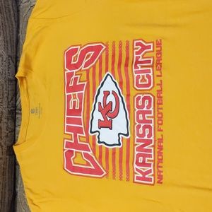 Yellow Kansas City Chiefs Kid's T-Shirt